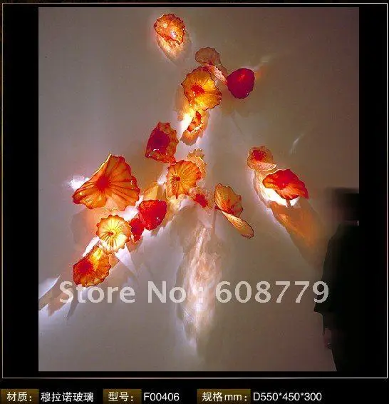 

Handicraft Glass Arts Multicolor Wall Light-LRW009