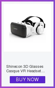 Shinecon 6,0 VR очки гарнитура Версия виртуальной реальности очки 3D очки гарнитура для шлема для 4,7-6,0 дюймового смартфона