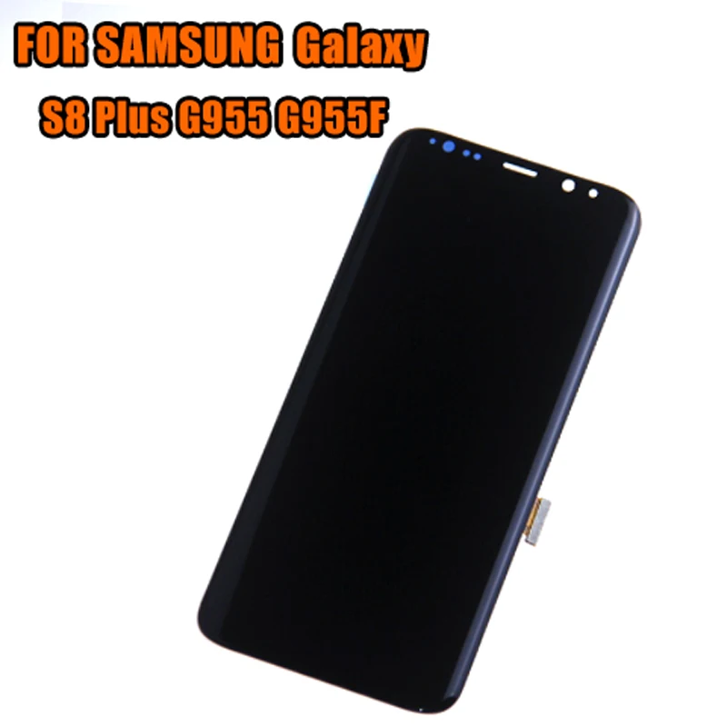 Оригинальный ЖК дисплей для Samsung Galaxy S8plus S8 plusG955fd G955F G955 с защитой от ожогов и