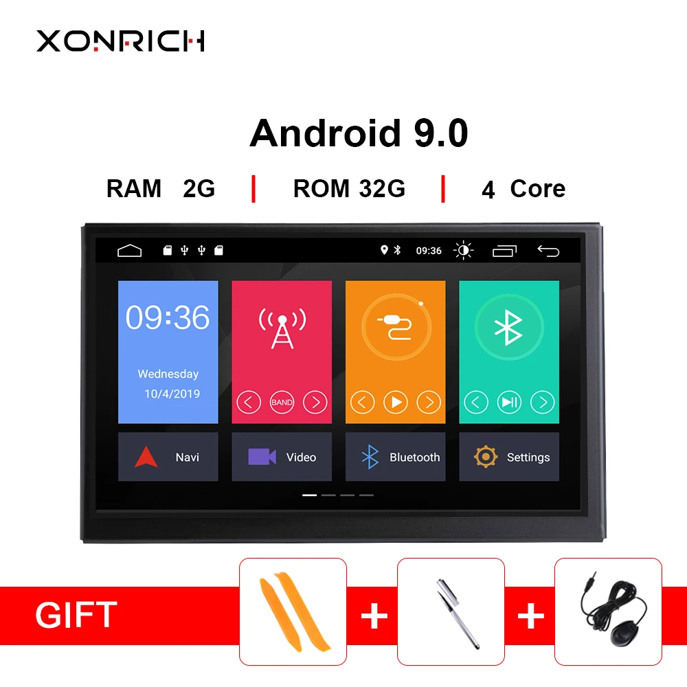 Xonrich Android 9,0 автомобильный мультимедийный плеер для Land Rover freelander 2 2007 2008 2009 2010 2011 2012 gps радио головное устройство DAB Wifi