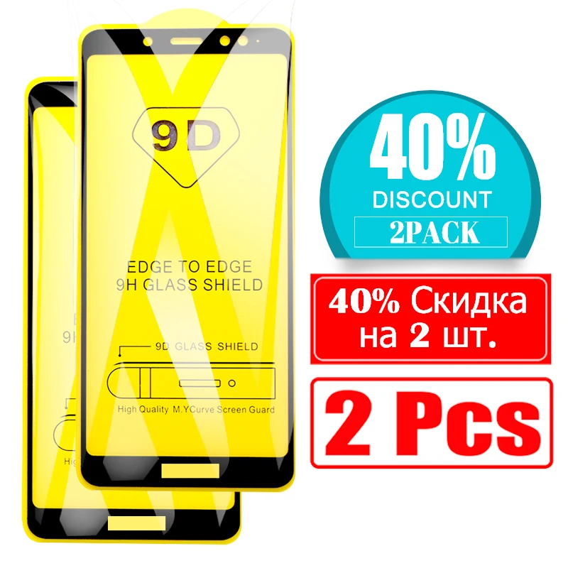 Защитное стекло 9D для huawei honor 7c 7a 7x pro закаленное экрана sklo x8 x7 a c x 7 8 | Мобильные