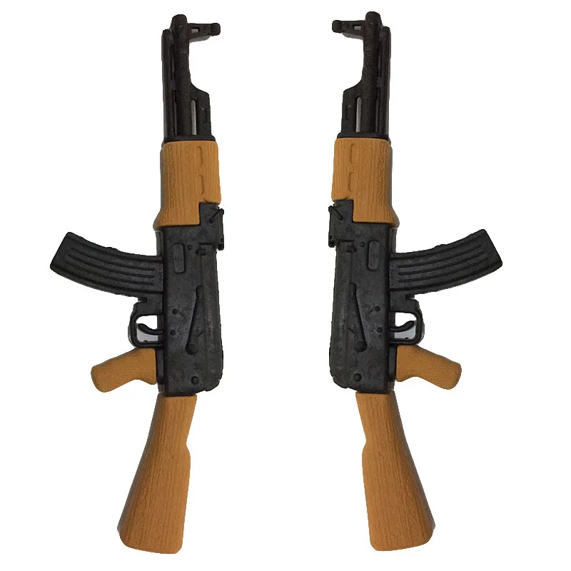 1 шт. 3D моделирование AK47 пистолет карандаш ластик для мальчиков творческие