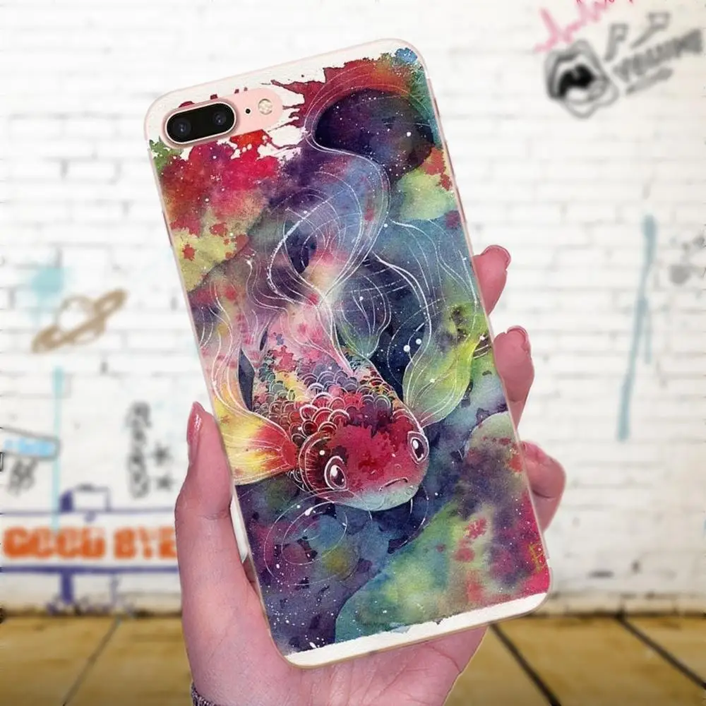 Специально для Apple iPhone X XS Max XR 4 5 5C 6 6S 7 8 Plus акварельная живопись оленем тигром