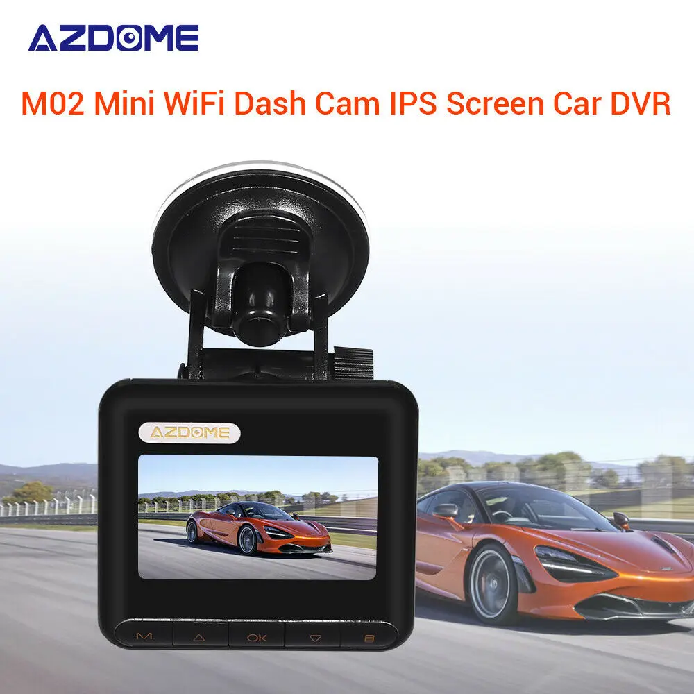 AZDOME M02 Full HD 1080 P 2 45 &quotips Wifi Dash камера монитор парковки ночного