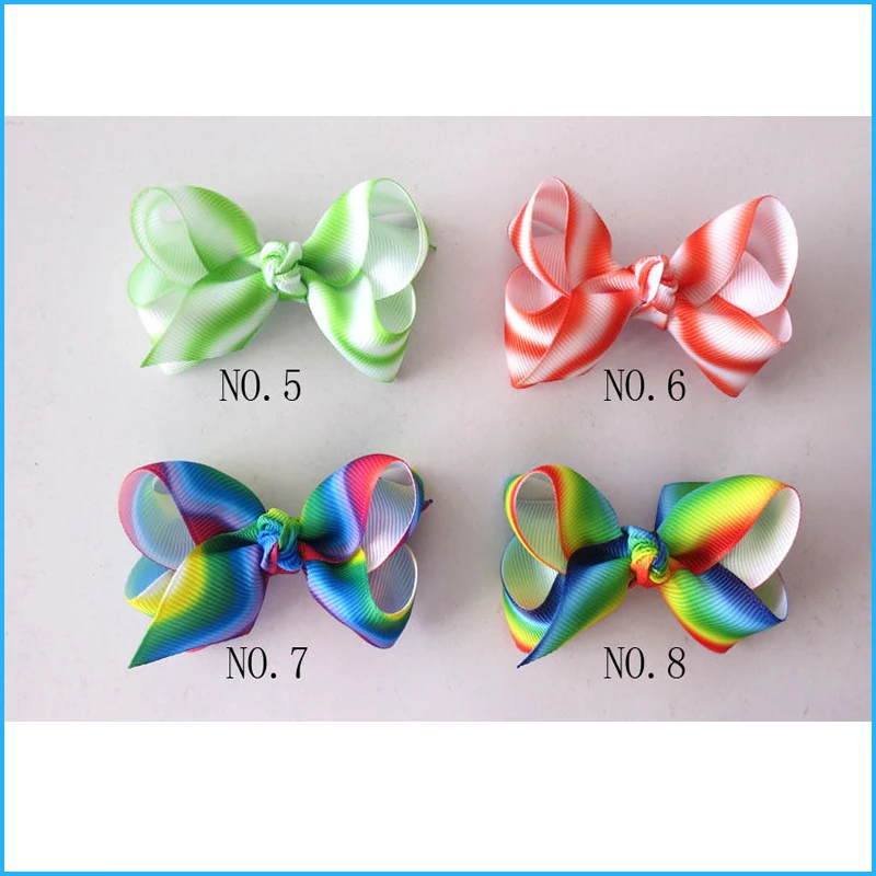 30 BLESSING Good Girl Boutique 2 5 &quotРадужные заколки для волос ABC клипсы аксессуары|girls boutique|hair