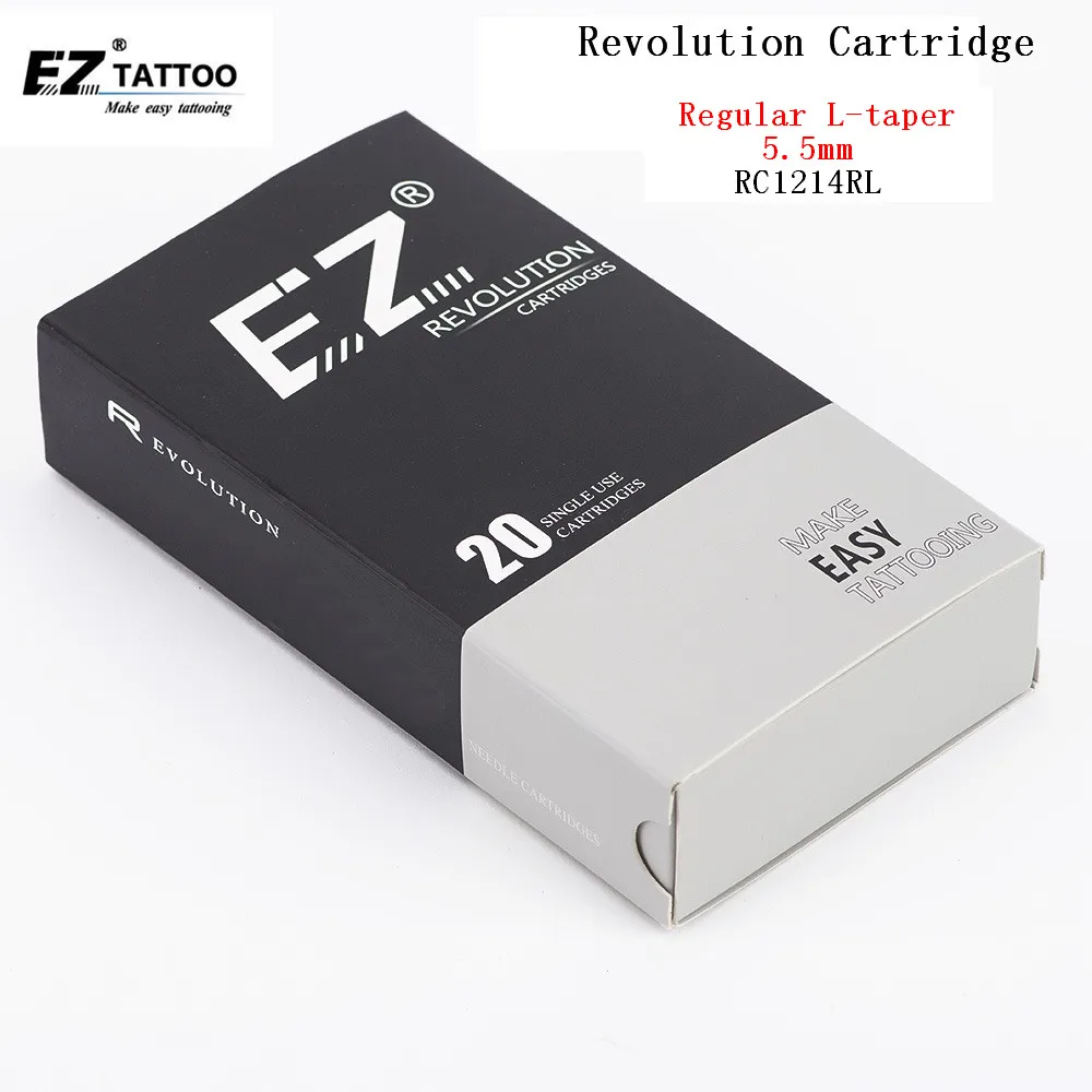 

RC1214RL EZ Revolution Tattoo Cartridge Needles Round Liners #12 (0.35mm) For machines and grips 20 pcs /box