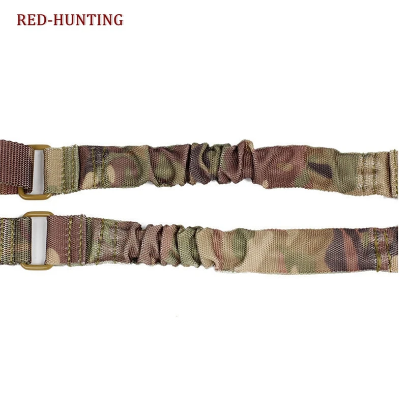 

Tactical 2 Two Points Gun Sling Adjustable Strap Bungee with QD Buckles & Shoulder Protecter for Hunting Airsoft Shotgun