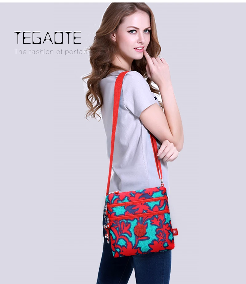 TEGAOTE, женские сумки-мессенджеры, нейлоновая сумка на плечо,, сумка, основная Женская сумка, школьные сумки для девочек-подростков, дамская сумка для мужчин
