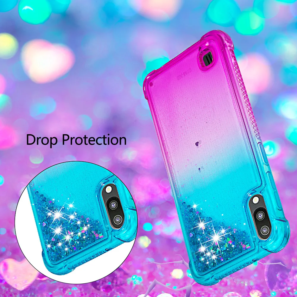 A10 чехол для samsung Galaxy A10 M10 M20 M30 чехол Блестящий градиент вышит противоударный чехол СПС etui samsung A10 A30 A50 A70 чехол для телефона