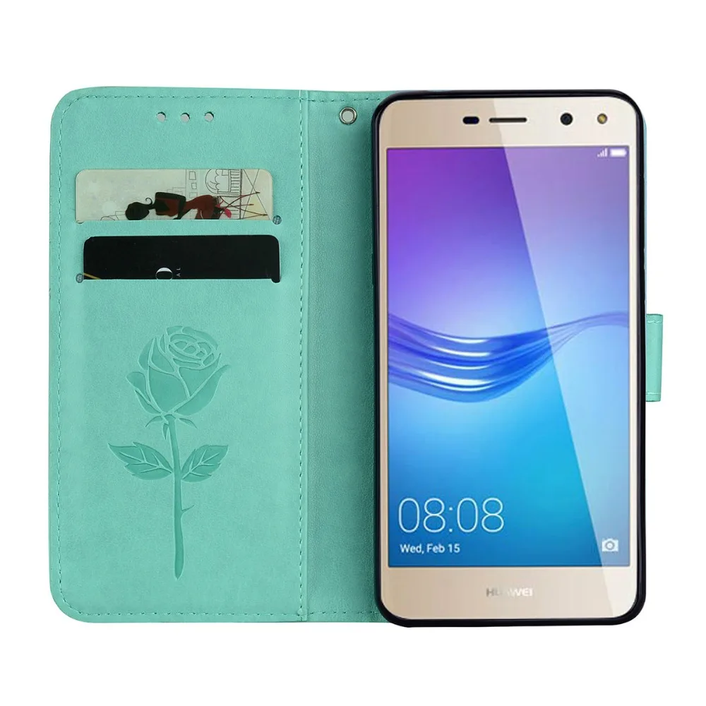 Для huawei Y5 чехол Великолепная Роза узор кожаный бумажник чехол для huawei Y5 MYA-L02 MYA-L03 MYA-L22 MYA-L23 MYA-l41
