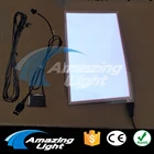 Изумительсветильник белая светодиодная подсветка A6 El панель EL лампа EL фольга El бумага с DC5V USB порт инвертор