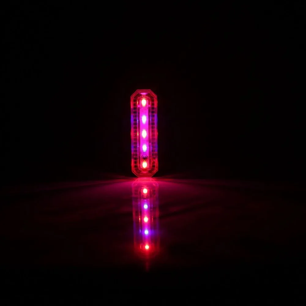 Горяч-продавая Перезаряжаемые светодиодный USB горный велосипед задний