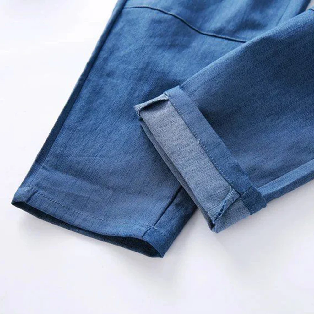 

Fashion Cotton Linen Harem Pants Womens Loose Baggy High Elastic Waist Crop Trousers Slack 200-292