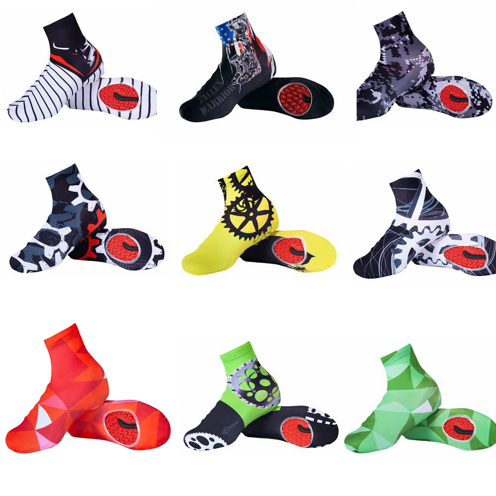 

White Black Cycling Shoe Cover Men Women Bike Shoe Cover windproof MTB Bicycle Zippered Overshoes Riding Quick Dry Outdoor Sport