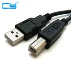 USB 2,0 A Тип штекер к USB Тип B штекер сканер для принтера жесткий диск кабель 30 см 0,3 м 150 см 1,5 м 3,0 м
