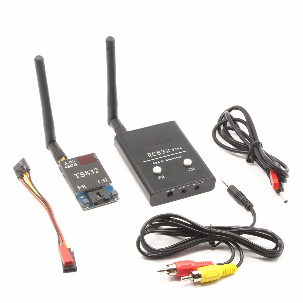 

FPV Combo system 5.8Ghz 600mw Transmitter Receiver No blue monitor for xiao yi camera Gopro SJ4000 QAV250 DJI Phantom Quadcopter