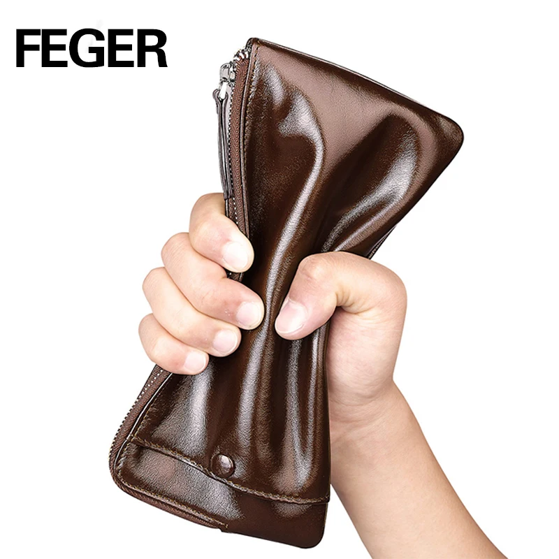 Кошелек из натуральной кожи мужской кошелек клатч отделение для монет держатель