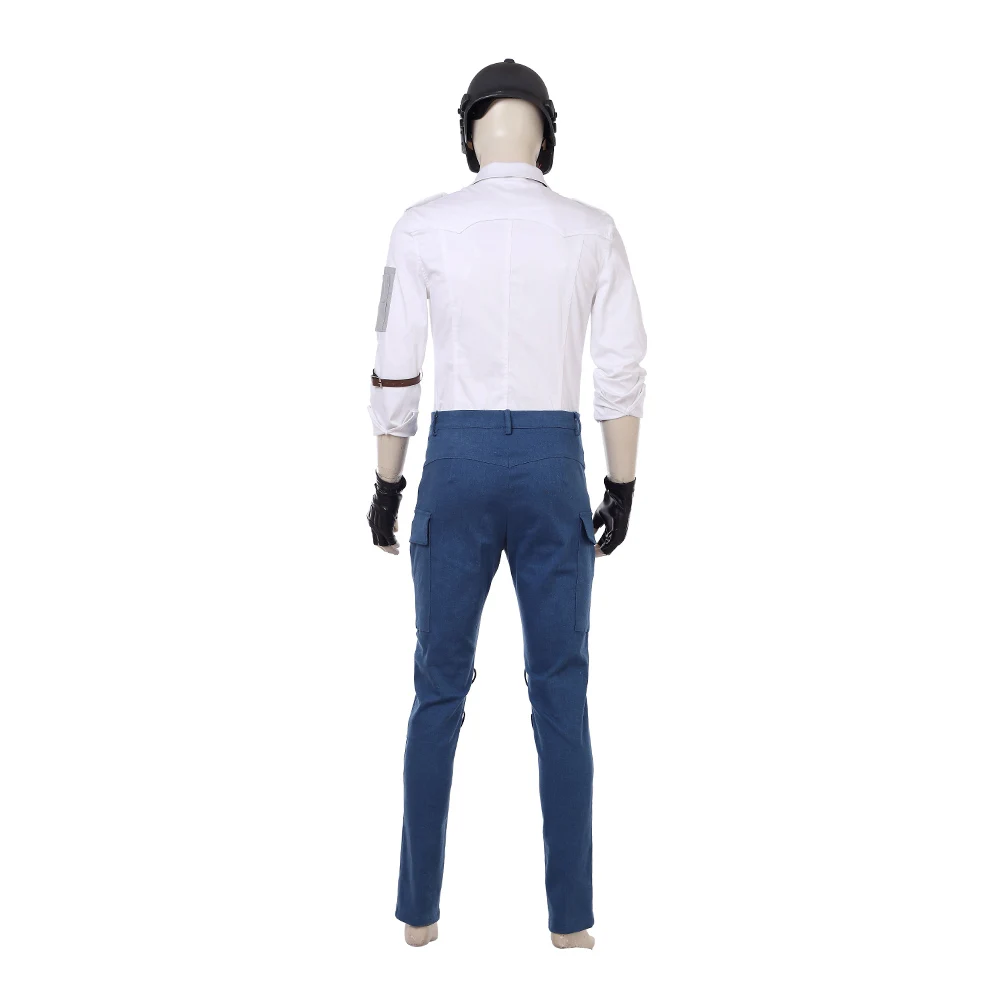 New Hot Game PLAYERUNKNOWN'S BATTLEGROUNDS Costume Men Suit PUBG Cosplay Costume Halloween Costumes For Men Custom Made