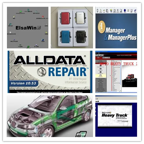 Программное обеспечение alldata и mitchell hdd 1 ТБ 10 53 + vivid workshop data moto heavy truck для vw audi elsawin