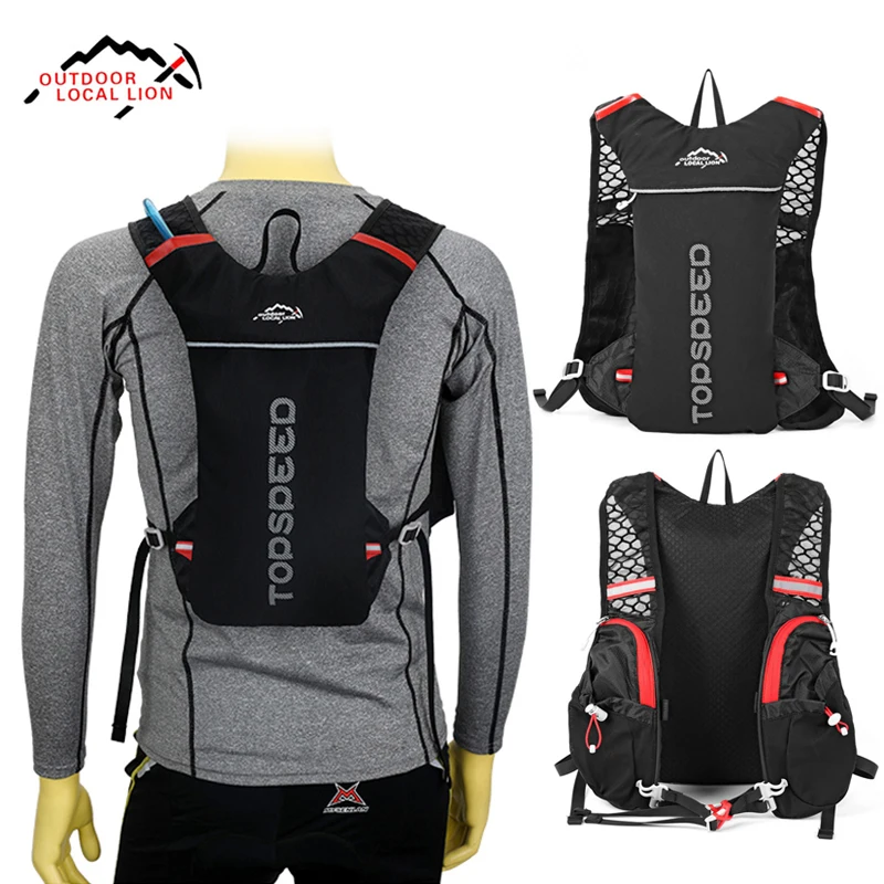 Local Lion 5L Running Backpack Hydration Backpack Jogging Sport Backpack Trail Running Marathon Bag