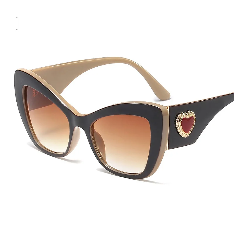 Солнцезащитные очки в винтажном стиле женские брендовые дизайнерские милые