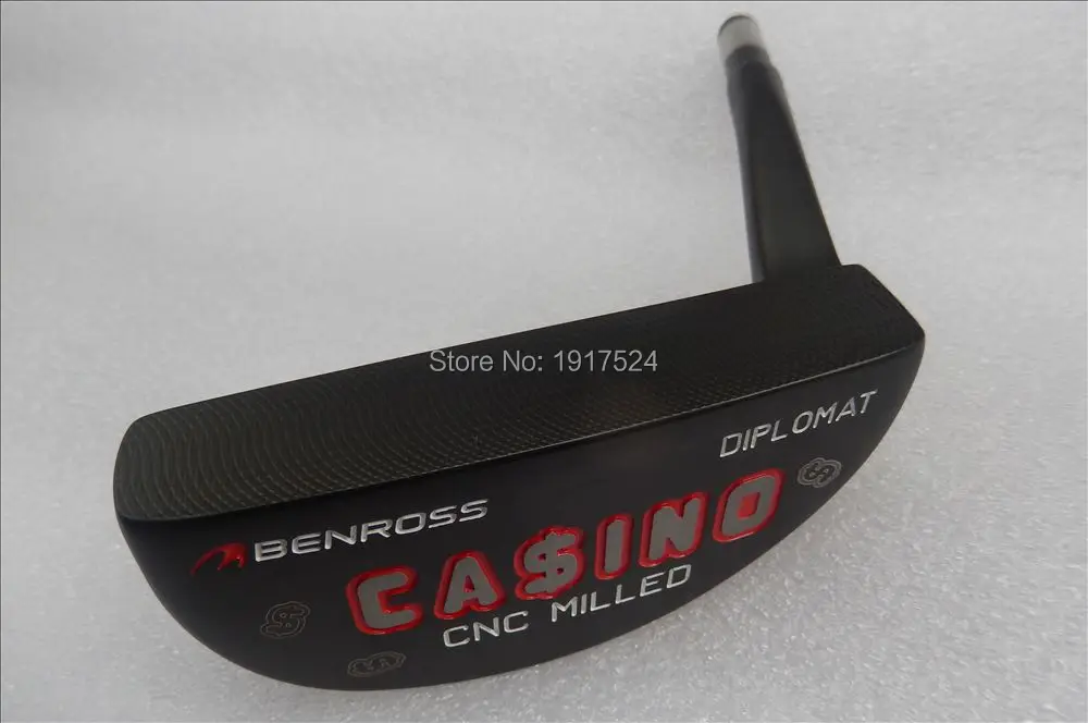 FUJISTAR BENROSS CASINO DIPLOMAT forged CNC MILLED golf putter head 320gms light weight for children and lady