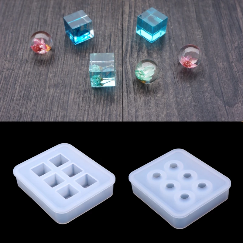 

Silicone Pendant Mold Making Jewelry For Resin Necklace Mould Craft DIY Tool