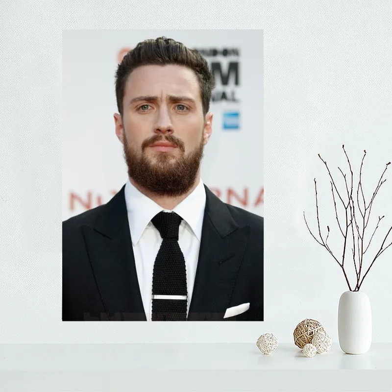 Аарон Тейлор Джонсон на заказ декоративный холст плакат высокое качество
