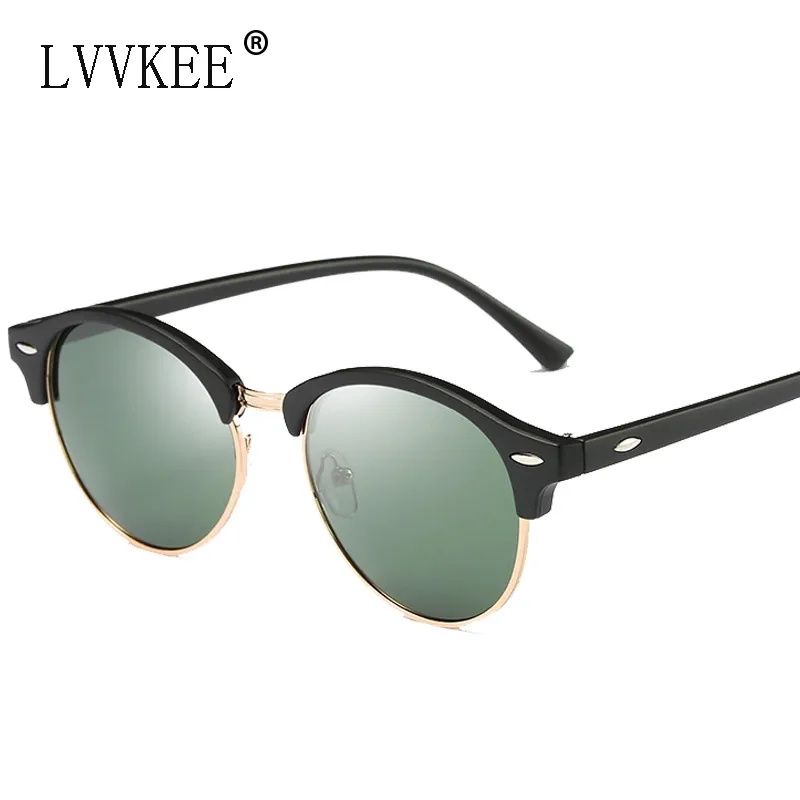 Круглые поляризационные солнцезащитные очки для мужчин и женщин 2020 Ретро