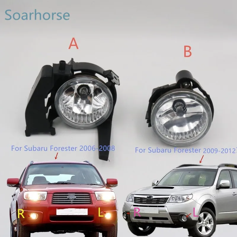 Soarhorse переднего бампера противотуманная фара дальнего света с лампой для Subaru Forester 2006 2007 2008 2009 2010 2011 2012