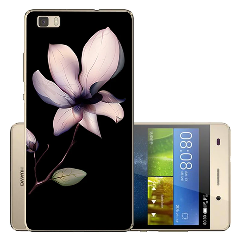 DHH CROWNPRO прозрачный чехол TPU для huawei P8 Lite чехол s силиконовый 5," для huawei P 8 Lite силиконовый чехол мягкий P8lite для телефона - Цвет: DHH