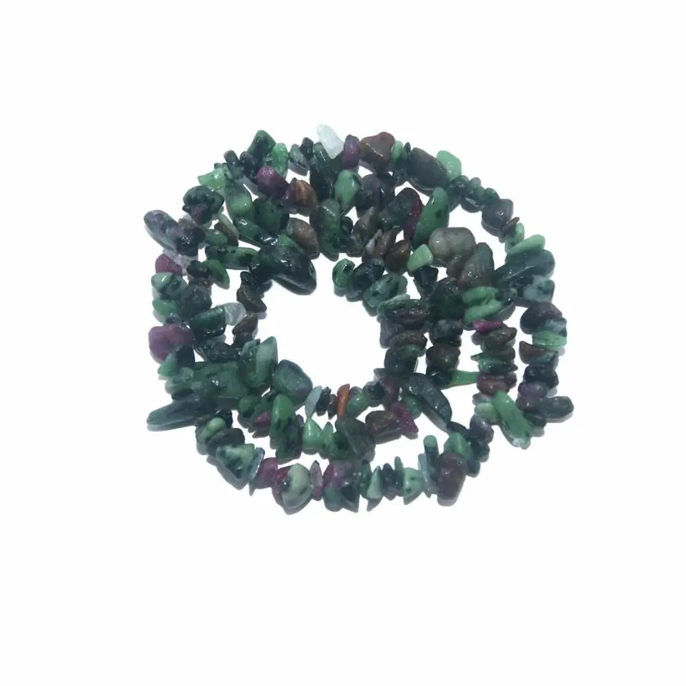 Epidote Zoisite Натуральный камень 3-5 мм неправильной формы чипа свободной формы бисера тигровый глаз аметисты Агаты лазурит для самостоятельного изготовления ювелирных изделий браслет - Цвет: Epidote Zoisite