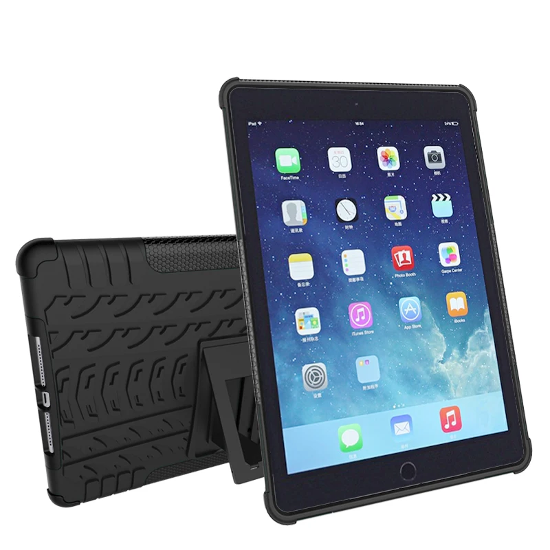 Новый бронированный Чехол для IPad Air 2/IPad 6 защитный чехол с подставкой из ТПУ + ПК