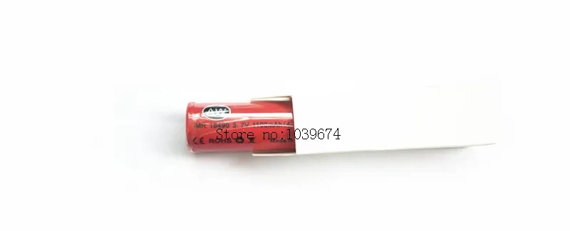 

18490 1100mah 3.7V 7.4WH Chargeable Li ion batteries(Tip top) FREE charger