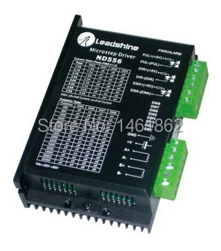 

ND556 2-phase stepper motor driver stepping motor controller microstep resolution 128 voltage 24-50 VDC Max current 5.6A
