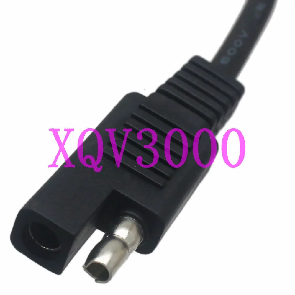 SAE солнечная панель к прикуривателю разъем мужской Аккумулятор кабель питания