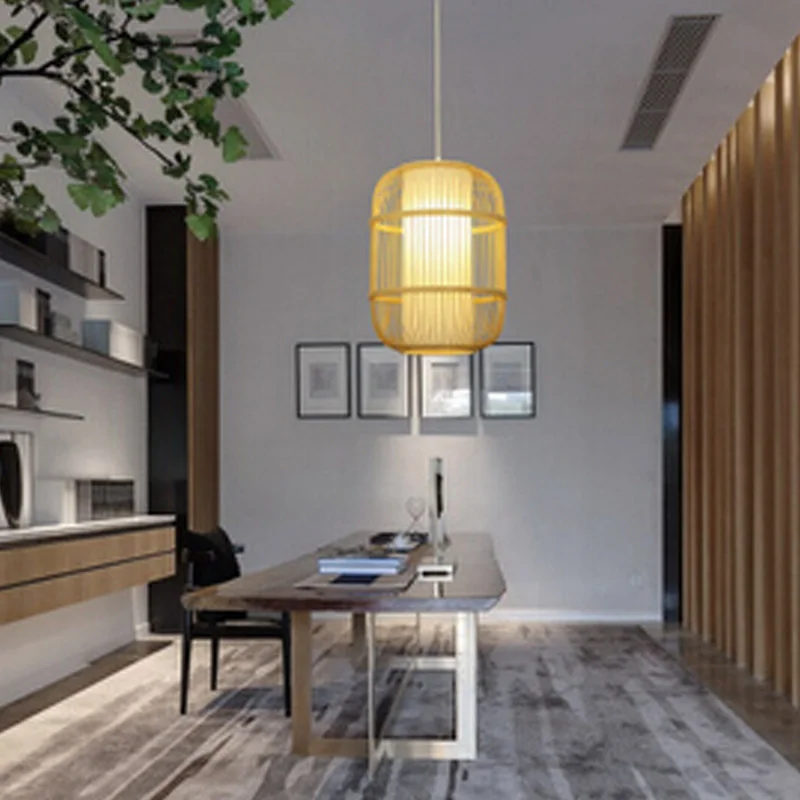 Новая китайская подвеска дзен лампы ресторан балкон фонари японская кухня