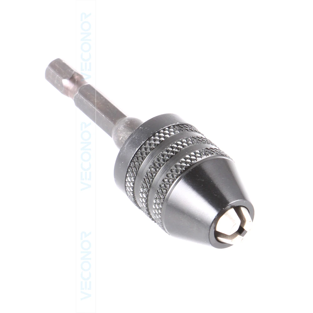 Keyless сверло Chuck 1/4 "Шестигранным хвостовиком влияние отвертка адаптер конвертер