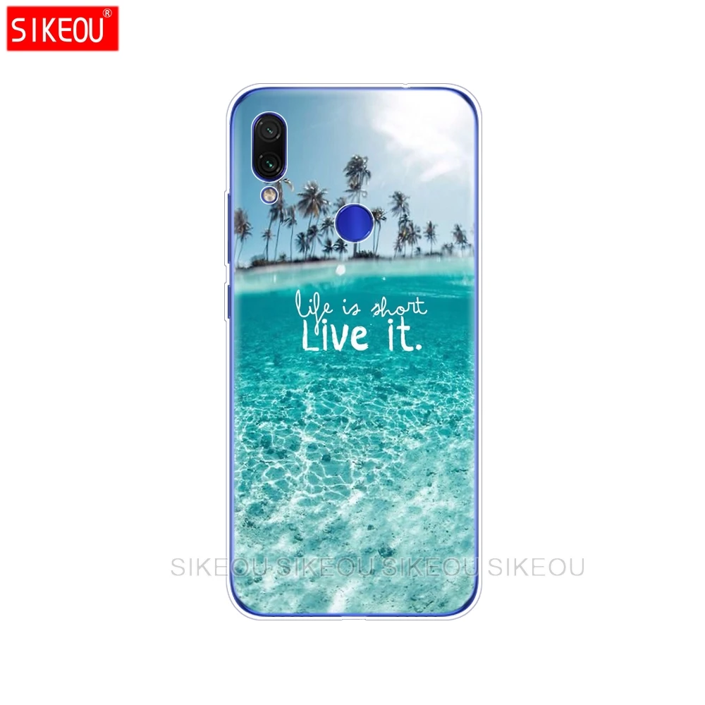 Для Xiaomi Redmi Note 7 чехол силиконовый мягкий ТПУ с рисунком для Xiaomi Redmi Note 7 Чехол 6,3 дюймов Fundas Coque Redmi Note7 чехол s - Цвет: 33647