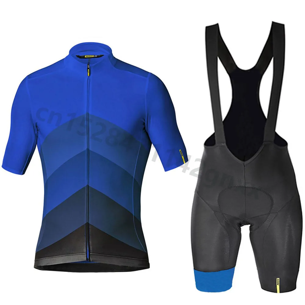 Мужская велосипедная футболка Pro Team MAVIC спортивный костюм с коротким рукавом для