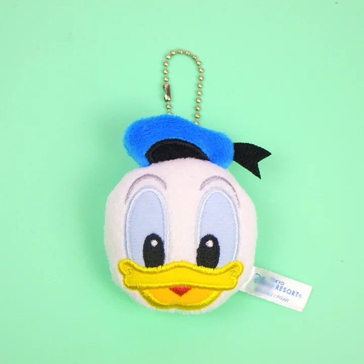 Disney Микки детский манеж мультфильм кукла кулон+ брошь Многофункциональный меховой шарик-подвеска аксессуары брелок для портфеля кулон