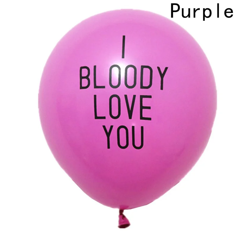 Zheyike 20 штук 10 дюймов латексные злоупотребления смешной грубый крутой воздушные