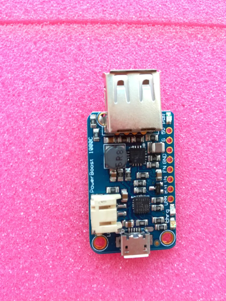 2465 точечный модуль перезаряжаемый 5 в Lipo USB Boost зарядное устройство PowerBoost 1000 1A
