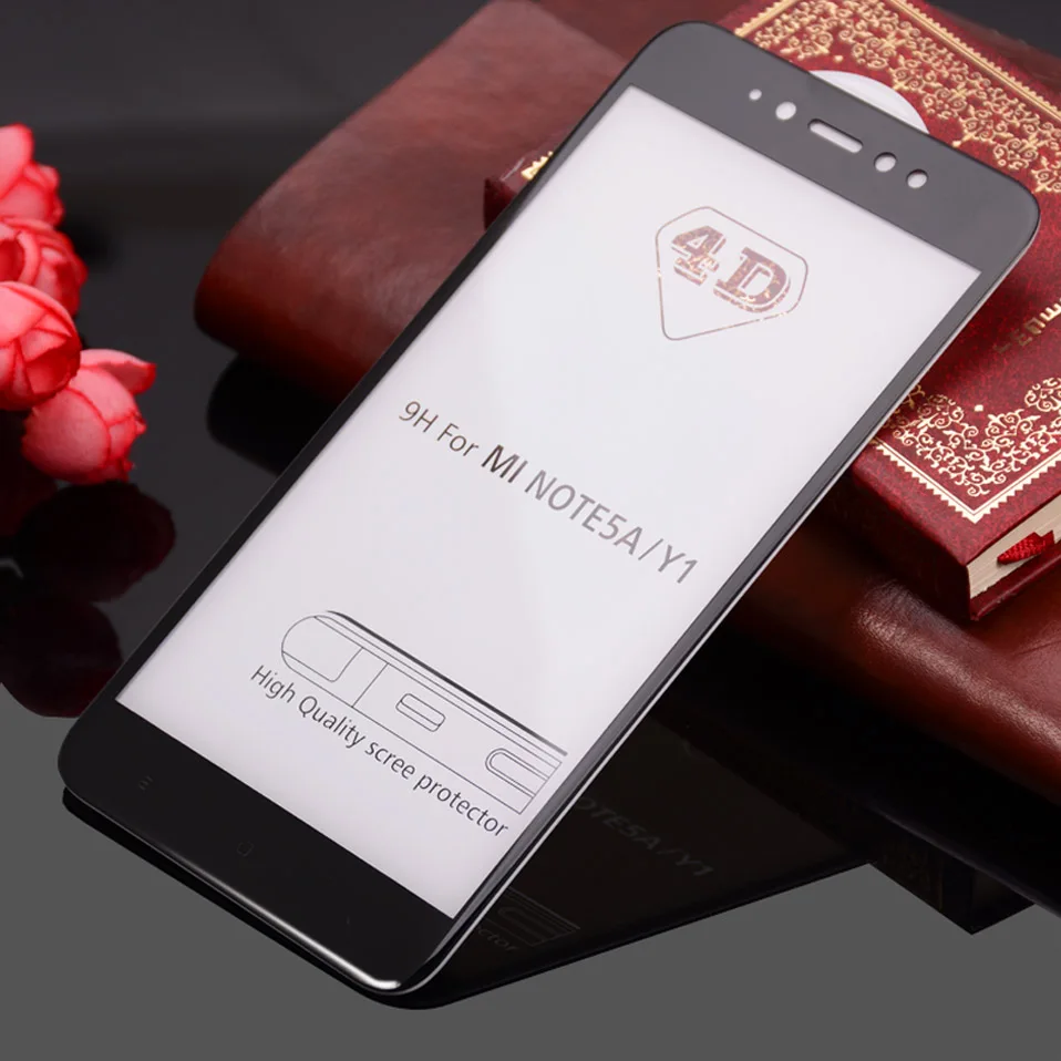 Закаленное стекло Reaoom 5D для Xiaomi Redmi Note 5 Pro 4X 5A Plus Mi6 Xioami Xiami Mi A1 6X 5X Защита