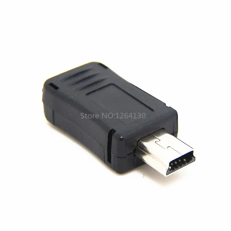 Высокое качество 10 шт мини-usb Мужской к Micro USB женский B M/F переходник конвертер