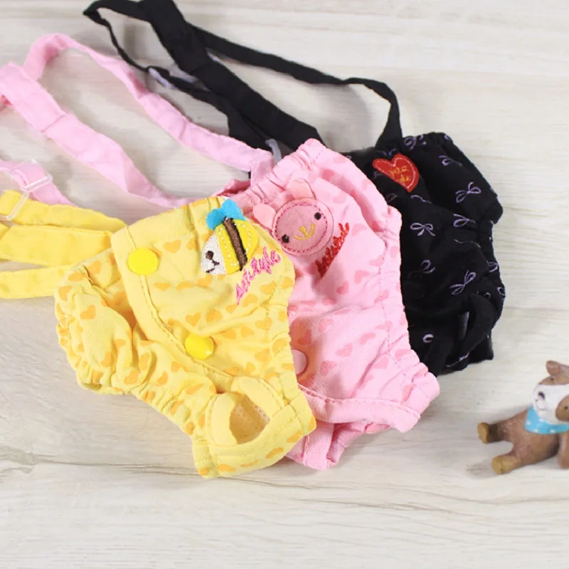 Новые трехцветные ремешки физиологические штаны для домашних животных течки