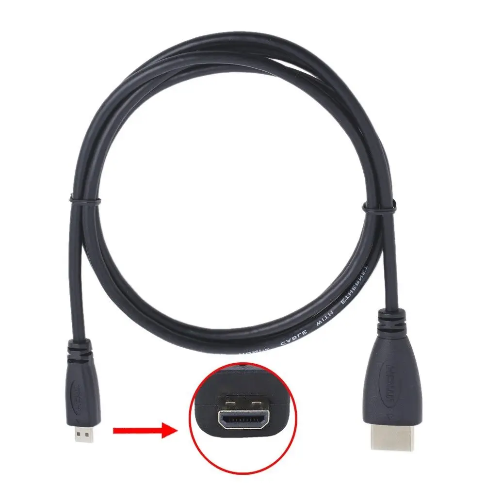 Кабель Micro HDMI A/V для аудио и видео ТВ шнур Acer Icona Tab W500/P W700/P | Электроника
