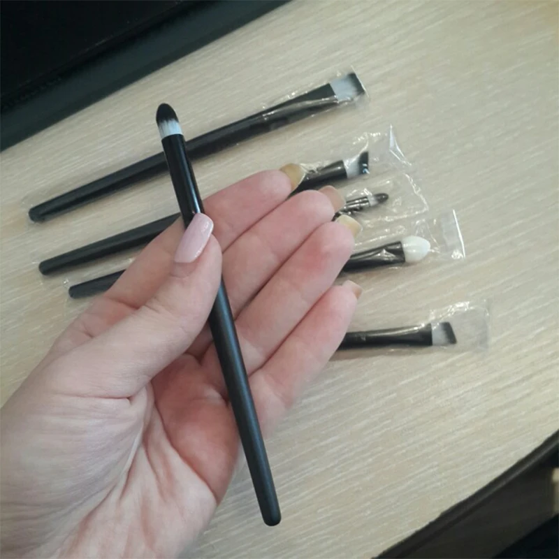 6 шт./партия набор профессиональных кистей для макияжа деревянные инструменты