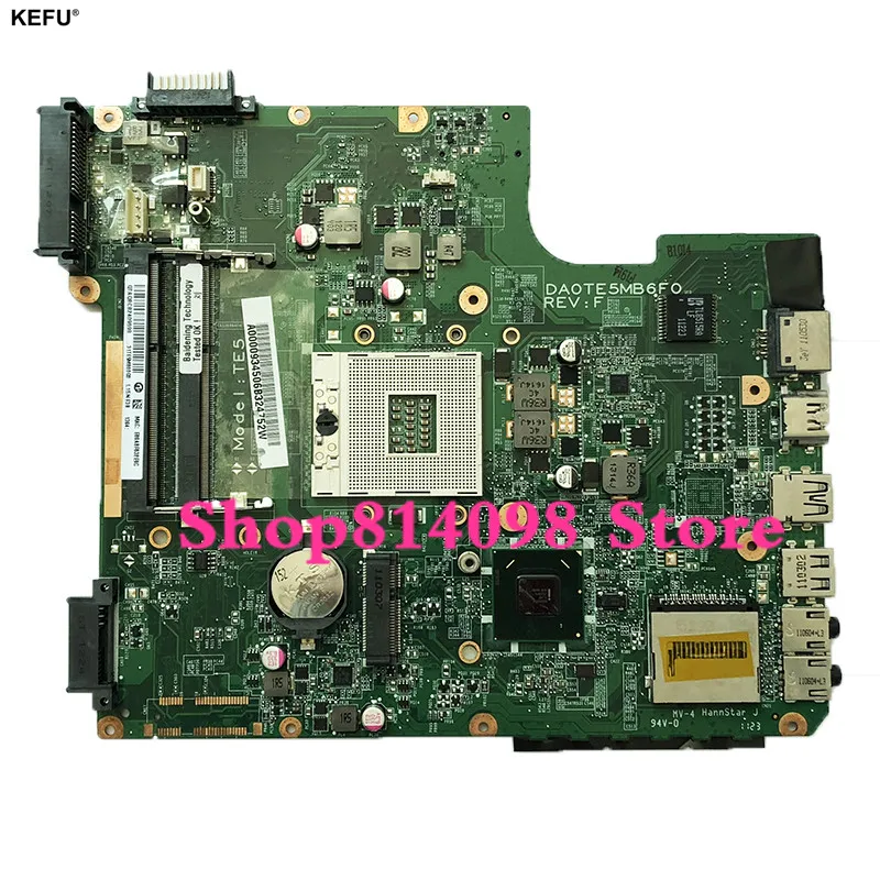 A000093450 DATE5MB16A0 материнская плата для Toshiba satellite L740 L745 ноутбука HM65 все функции