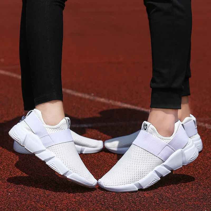 Унисекс 2019 Tenis Masculino Большие размеры обувь из дышащего сетчатого материала